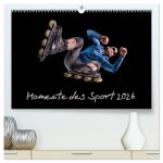 Momente des Sport (hochwertiger Premium Wandkalender 2026 DIN A2 quer), Kunstdruck in Hochglanz