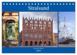 Stralsund - Perle der Ostsee (Tischkalender 2026 DIN A5 quer), CALVENDO Monatskalender