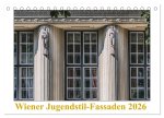 Wiener Jugendstil-Fassaden (Tischkalender 2026 DIN A5 quer), CALVENDO Monatskalender