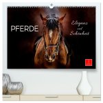Eleganz und Schönheit - Pferde (hochwertiger Premium Wandkalender 2026 DIN A2 quer), Kunstdruck in Hochglanz