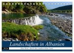 Landschaften in Albanien (Tischkalender 2026 DIN A5 quer), CALVENDO Monatskalender
