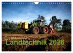Landtechnik 2026 (Wandkalender 2026 DIN A4 quer), CALVENDO Monatskalender