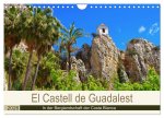 El Castell de Guadalest - In der Berglandschaft der Costa Blanca (Wandkalender 2026 DIN A4 quer), CALVENDO Monatskalender