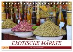 Exotische Märkte (Tischkalender 2026 DIN A5 quer), CALVENDO Monatskalender
