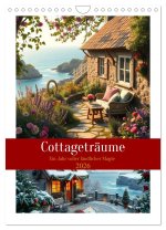 Cottageträume - Ein Jahr voller ländlicher Magie (Wandkalender 2026 DIN A4 hoch), CALVENDO Monatskalender