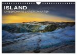 Island - Unberührte Landschaften (Wandkalender 2026 DIN A4 quer), CALVENDO Monatskalender