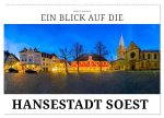Ein Blick auf die Hansestadt Soest (Wandkalender 2026 DIN A2 quer), CALVENDO Monatskalender