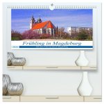 Frühling in Magdeburg (hochwertiger Premium Wandkalender 2026 DIN A2 quer), Kunstdruck in Hochglanz