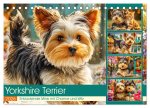 Yorkshire Terrier. Entzückende Minis mit Charme und Witz (Tischkalender 2026 DIN A5 quer), CALVENDO Monatskalender