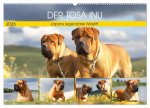 Der Tosa Inu. Japans legendärer Mastiff (Wandkalender 2026 DIN A2 quer), CALVENDO Monatskalender