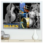 Klangbilder des Blues (hochwertiger Premium Wandkalender 2026 DIN A2 quer), Kunstdruck in Hochglanz