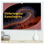 Unterwasser Kunstwerke (hochwertiger Premium Wandkalender 2026 DIN A2 quer), Kunstdruck in Hochglanz