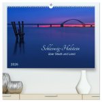Schleswig-Holstein - über Stadt und Land (hochwertiger Premium Wandkalender 2026 DIN A2 quer), Kunstdruck in Hochglanz