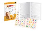 Kaligrafia z naklejkami A4. Litery