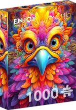 Puzzle Upřený pohled 1000 dílků