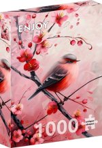 Puzzle Rubínový pěvec 1000 dílků