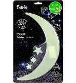 Ozdoby fluorescencyjne Księżyc i Gwiazdy Fiorello 6 szt.mix GR-GW16