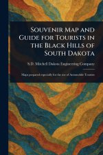 Souvenir Map and Guide for Tourists in the Black Hills of South Dakota