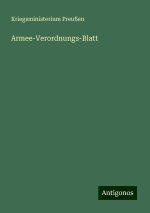Armee-Verordnungs-Blatt