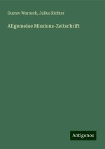 Allgemeine Missions-Zeitschrift