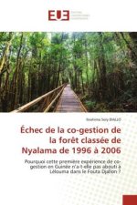 Échec de la co-gestion de la for?t classée de Nyalama de 1996 ? 2006