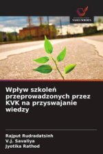 Wp?yw szkole? przeprowadzonych przez KVK na przyswajanie wiedzy