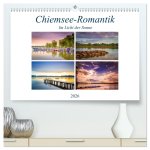 Chiemsee-Romantik (hochwertiger Premium Wandkalender 2026 DIN A2 quer), Kunstdruck in Hochglanz