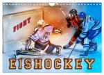 Eishockey - Fight (Wandkalender 2026 DIN A4 quer), CALVENDO Monatskalender