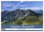 Allgäuer Bergidyll (Wandkalender 2026 DIN A3 quer), CALVENDO Monatskalender