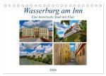 Wasserburg am Inn (Tischkalender 2026 DIN A5 quer), CALVENDO Monatskalender