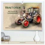 Traktoren - alte Schätze für Liebhaber (hochwertiger Premium Wandkalender 2026 DIN A2 quer), Kunstdruck in Hochglanz