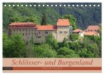 Schlösser- und Burgenland Thüringen (Tischkalender 2026 DIN A5 quer), CALVENDO Monatskalender