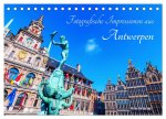 Fotografische Impressionen aus Antwerpen (Tischkalender 2026 DIN A5 quer), CALVENDO Monatskalender