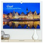 Gent - die geschichtsträchtige Perle in Flandern (hochwertiger Premium Wandkalender 2026 DIN A2 quer), Kunstdruck in Hochglanz