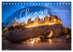 Chicago - Stadt der Ebenen (Tischkalender 2026 DIN A5 quer), CALVENDO Monatskalender