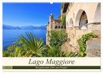 Lago Maggiore - Bezaubernde Orte am Ostufer (Wandkalender 2026 DIN A2 quer), CALVENDO Monatskalender