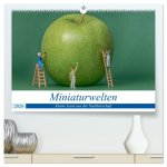 Miniaturwelten - Kleine Leute aus der Nachbarschaft (hochwertiger Premium Wandkalender 2026 DIN A2 quer), Kunstdruck in Hochglanz