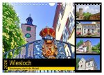 Wiesloch - Spaziergang durch die Altstadt (Wandkalender 2026 DIN A4 quer), CALVENDO Monatskalender