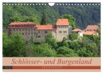 Schlösser- und Burgenland Thüringen (Wandkalender 2026 DIN A4 quer), CALVENDO Monatskalender