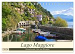 Lago Maggiore - Bezaubernde Orte am Westufer (Tischkalender 2026 DIN A5 quer), CALVENDO Monatskalender
