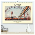 Ruhrpott - Kunstvolle Ansichten (hochwertiger Premium Wandkalender 2026 DIN A2 quer), Kunstdruck in Hochglanz