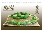 REIKI - Chakren und Lebensregeln (Tischkalender 2026 DIN A5 quer), CALVENDO Monatskalender