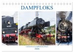 Dampfloks im südbadischen Raum (Tischkalender 2026 DIN A5 quer), CALVENDO Monatskalender