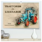 Traktoren für Liebhaber (hochwertiger Premium Wandkalender 2026 DIN A2 quer), Kunstdruck in Hochglanz