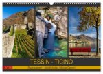 Tessin - Ticino (Wandkalender 2026 DIN A3 quer), CALVENDO Monatskalender