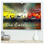 Die Ente - Citroën 2CV (hochwertiger Premium Wandkalender 2026 DIN A2 quer), Kunstdruck in Hochglanz