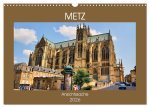 Metz - Ansichtssache (Wandkalender 2026 DIN A3 quer), CALVENDO Monatskalender