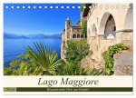 Lago Maggiore - Bezaubernde Orte am Ostufer (Tischkalender 2026 DIN A5 quer), CALVENDO Monatskalender