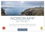 Nordkapp - Norwegens Küstenlandschaft (Wandkalender 2026 DIN A4 quer), CALVENDO Monatskalender