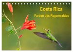 Costa Rica - Farben des Regenwaldes (Tischkalender 2026 DIN A5 quer), CALVENDO Monatskalender